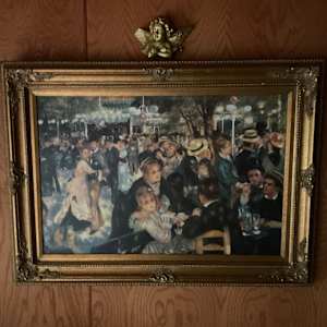 "Bal du Moulin de la Gallete" “Homage” by Pierre-Auguste Renoir After