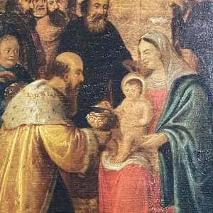 ADORATION OF THE MAGI by Flemish School, Franz Francken 