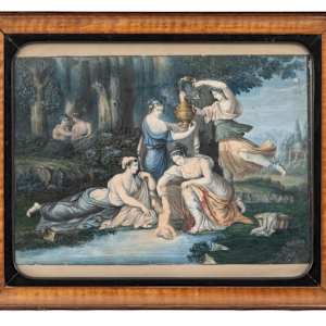“ Thetis plunging Achilles into the waters of the Styx “ 