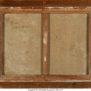 “Le port de Collioure” by Yvonne Canu French 1921-2007 