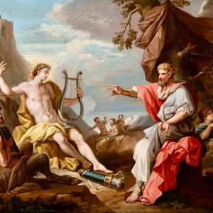 “The Judgment of Midas” by Friedrich Heinrich Fuger German 1751-1818