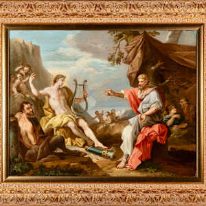 “The Judgment of Midas” by Friedrich Heinrich Fuger German 1751-1818 