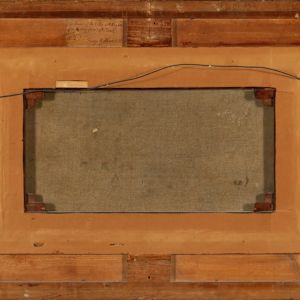 Ruins of the Villa of Maecenas, seen from the olive groves, Tivoli by Penry Williams (British, 1802-1885) 