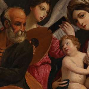 “ Madonna and Child with Saint Paul “ by Unknown 
