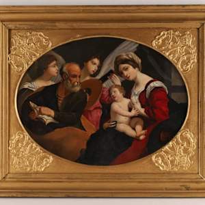 “ Madonna and Child with Saint Paul “ by Unknown 