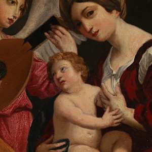 “ Madonna and Child with Saint Paul “ by Unknown 