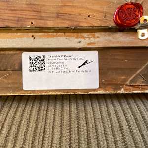 “Le port de Collioure” by Yvonne Canu French 1921-2007 