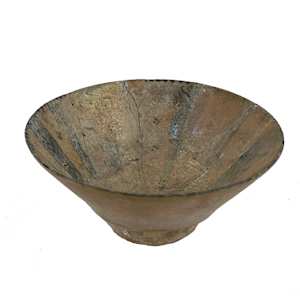 Nishapur Glazed Pottery Bowl , Iran 10-12 Century AD 
