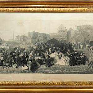 "Life at the Sea-Side, Ramsgate 1854" by William Powell Firth, C. W. Sharpe   Engraver