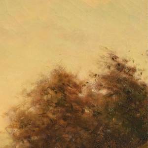 "A Cottage by the River at Sunset," by LOUIS ASTON KNIGHT (American 1873-1948), Image 1.
