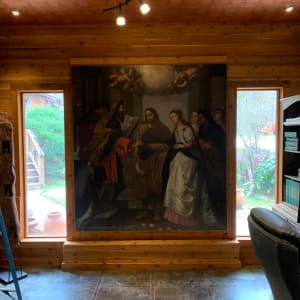 “The Marriage of the Virgin” by Workshop of Peter Paul Rubens 