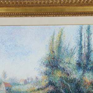 Petit Bras de Seine a Maisons - Laffite by Hugues Claude Pissarro 