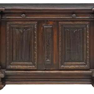 Italian Renaissance Revival walnut sideboard