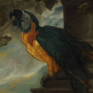 "Madonna de la Paraquette" by Charles Francois Felu, Belgian, 1830-1900 