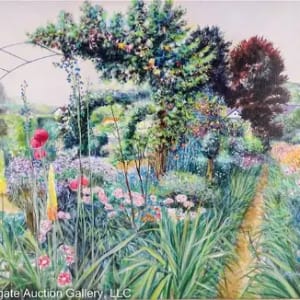 “Floral Landscape of the Village Giveny” by Rolf Rafflewski 