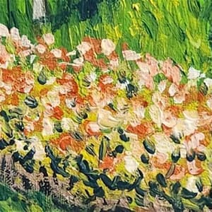 “Afternoon Garden” by Claude Monet 