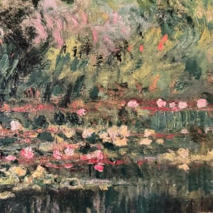 “Water Lilly Pond” “Homage” by Reproduction Claude Monet 