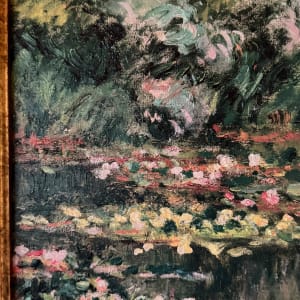 “Water Lilly Pond” “Homage” by Reproduction Claude Monet 