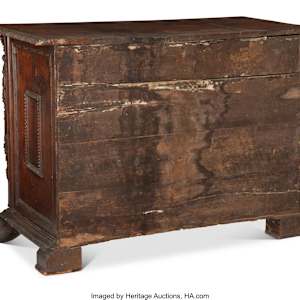 An Italian Renaissance Carved Walnut Bambocci, Third quarter 16th 