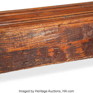 18th Century Large Carved and In laid Wood Cassini 