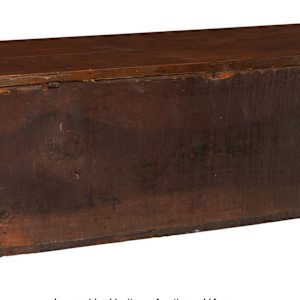 An Italian carved walnut Cassone 18th century 