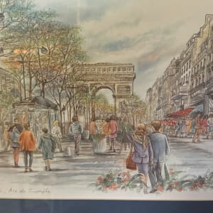 “Paris, Are de Triomphe” by Bernadette Vaz 