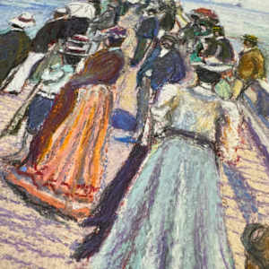 "Sur la Jetee" by Hugues Claude Pissarro 