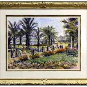“Garden in Cannes” by Hugues Claude Pissarro