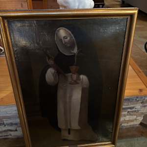 “San Luis Beltran” by Joseph Garcia (also Jose Garcia el Hidalgo, Jose Garcia Hidalgo, Josef Garcia Hidalgo - Villena, Spain 1646 - San Felipe, Chile 1719) 