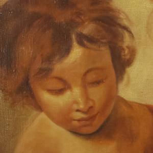 “The Holy Children” by Bartolomé Esteban Follower of 