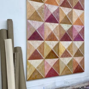 Diamond Composition - Sienna/Magenta by Francesca Sganzerla, Image 2.