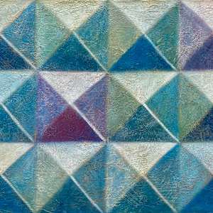Diamond Composition - Blue by Francesca Sganzerla, Image 2.