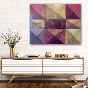 Diamond Composition - Raw Sienna by Francesca Sganzerla, Image 2.