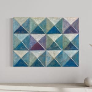 Diamond Composition - Blue by Francesca Sganzerla, Image 1.