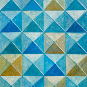Diamond Composition - Blue by Francesca Sganzerla, Image 2.