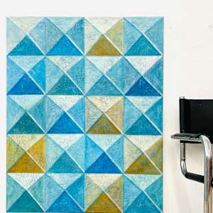Diamond Composition - Blue by Francesca Sganzerla, Image 3.