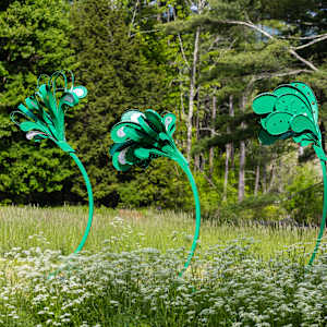 Green Squirt  from Windswept    ( 1 of 3 units, each slightly different) by Vivien  Collens 