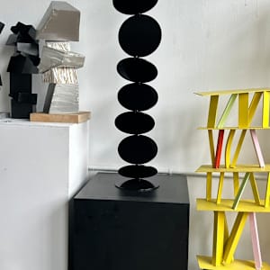 bubble totems. various sizes and colors. by Vivien  Collens 