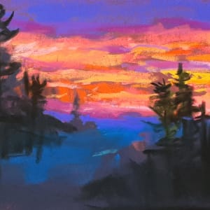 Brilliant Sunrise This Morning by Nanci Cook, PAC