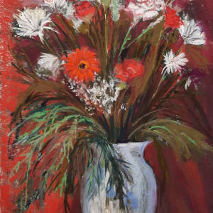 Red Winter Bouquet by Nanci Cook