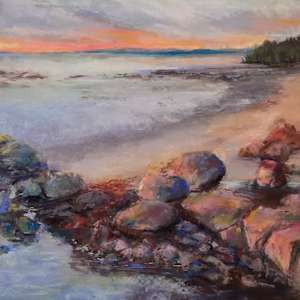 Low Tide Sunset Phipps Point by Nanci Cook, PAC