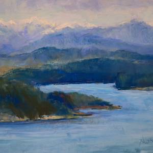 Blue Layers Desolation Sound by Nanci Cook, PAC