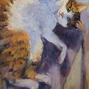 Cat's Got My Chair by Nanci Cook, PAC