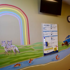 Pediatrics Room Mural, Sanford Vermillion Medical Center, SD by Lindsay English 
