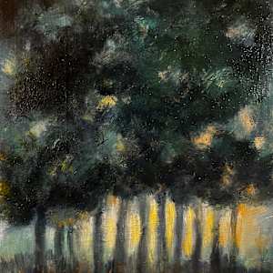 Trees at Dusk by Monique Robidoux, Image 4.