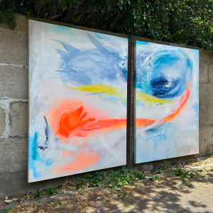 Changing Perspectives (Diptych) by Susanne Herbold 