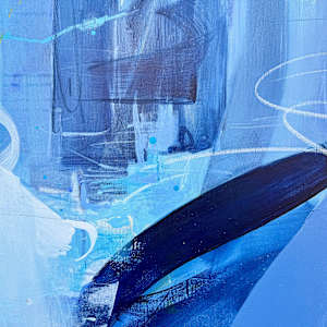 Crossing Lines (Diptych, 2/2) by Susanne Herbold, Image 3.