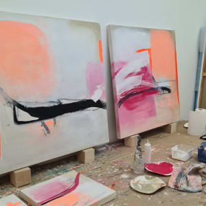 Slowing Down (Diptych) by Susanne Herbold, Image 5.