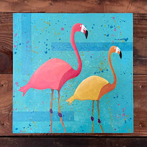 Flamingo Reverie by Sharon E. Smith 