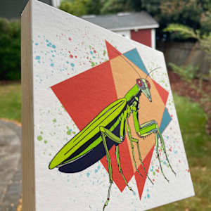 Praying Mantis by Sharon E. Smith 